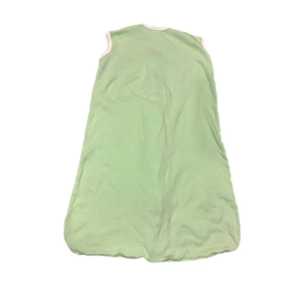 HALO Cotton SleepSack Wearable Blanket Light Green Bunny Bunny Applique Size NB